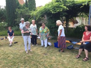 Juli 2017 - Ökumenische Abendfeier im Labyrinth