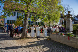 Palmbaumbinden und Palmsonntag